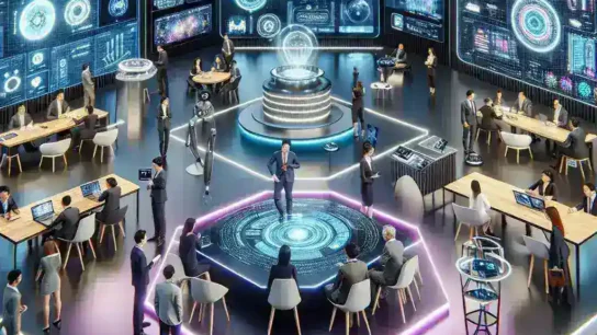 "AI-powered devices displayed at CES 2025 showcasing innovative technology advancements and practical applications for everyday use in the future."